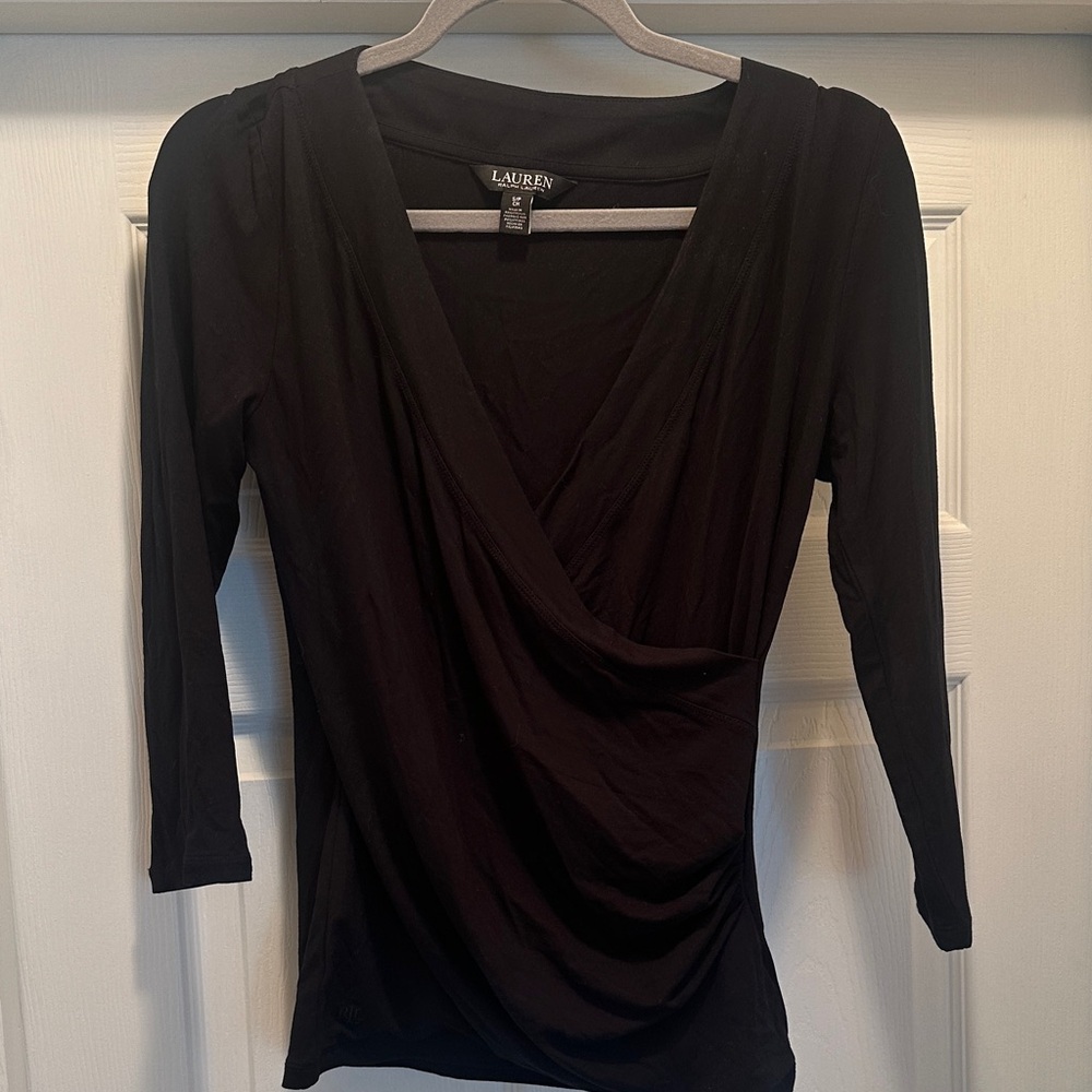 Ralph Lauren Black Label wrap around quarter length sleeve S